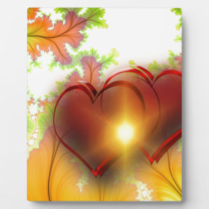 Modernes Design Design Muster Accessoires, Liebe Fotoplatte