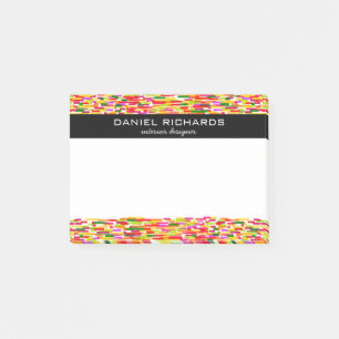 Modernes Design Designer Branding Post-it Klebezettel