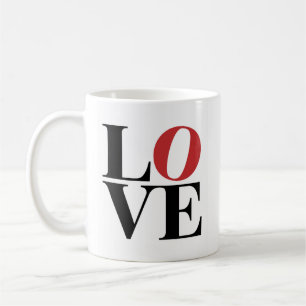 Modernes Design Die Tasse der Liebe