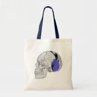 MODERNES DESIGN EINES SKULS MIT BLAUEN KOPFEN