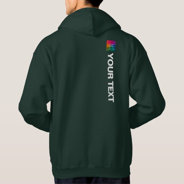 Modernes Design - Elegante Vorlage drucken Hoodie (Rückseite)