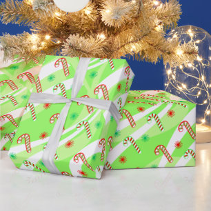 Modernes Design für Weihnachtskanäle Geschenkpapier