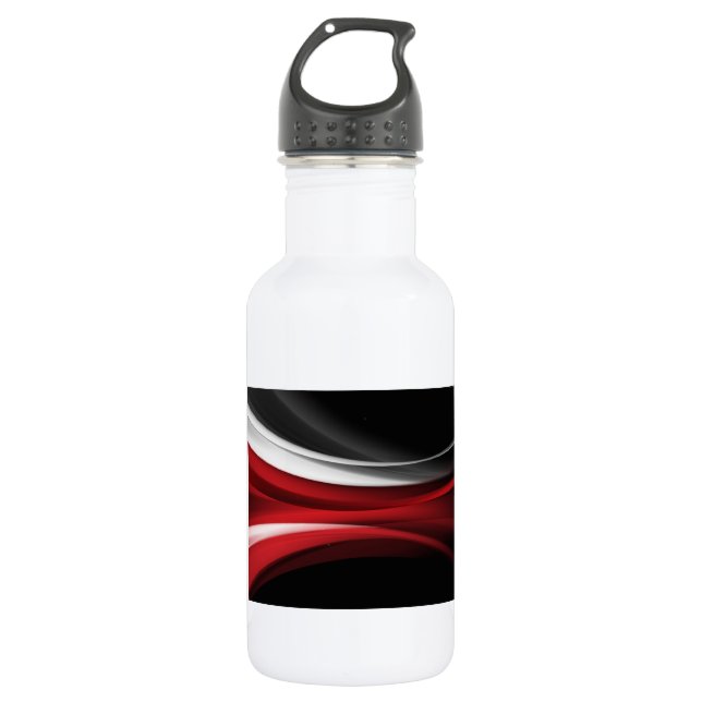 Modernes Design Gerecycelt Aluminium-Wasserflasche Edelstahlflasche (Vorderseite)