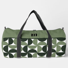 Modernes Design-Grüne Muster Duffle Bag