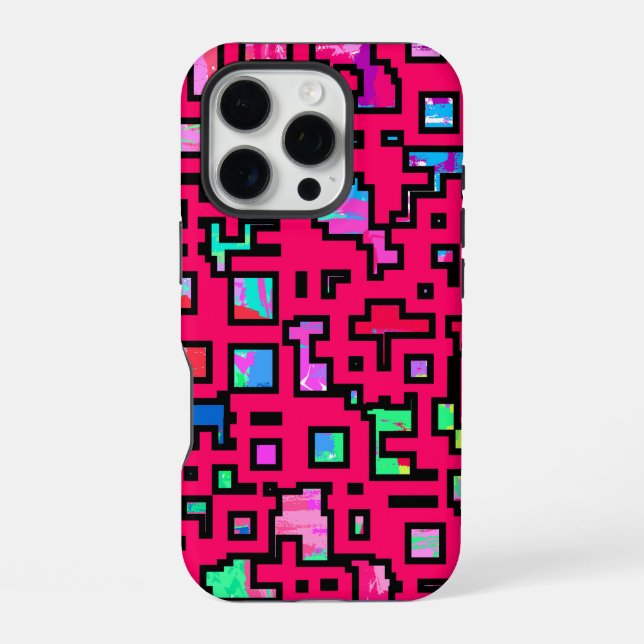 Modernes Design iPhone Hülle (Rückseite)