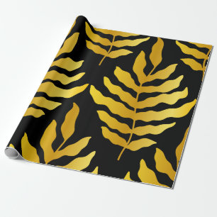 Modernes Design mit Blätter. Tropische Blätter aus Geschenkpapier