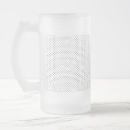 Modernes Design mit einer eleganten Kombination au Mattglas Bierglas