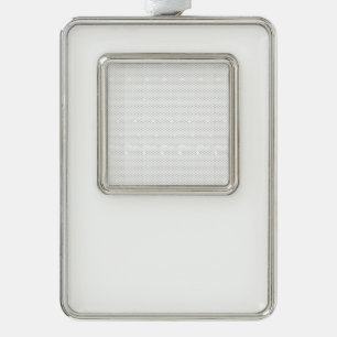 Modernes Design mit einer eleganten Kombination au Rahmen-Ornament Silber