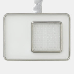 Modernes Design mit einer eleganten Kombination au Rahmen-Ornament Silber