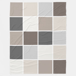 Modernes Design mit harmonischen Farben Fleecedecke