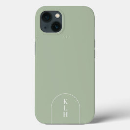 Modernes Design Mit Monogramm Case-Mate iPhone Hülle