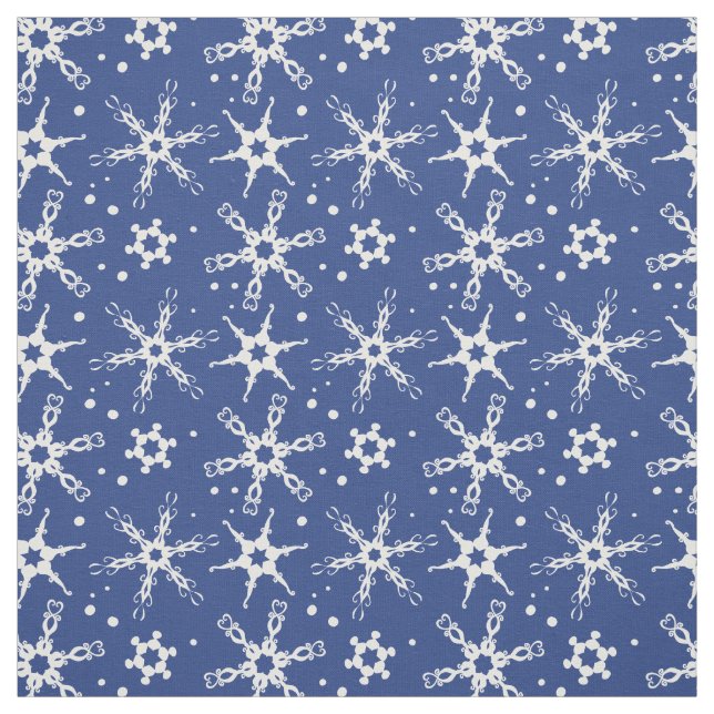 Modernes Design mit Snowflake Stoff (Muster)