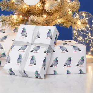 Modernes Design-Muster für Pigeon Geschenkpapier