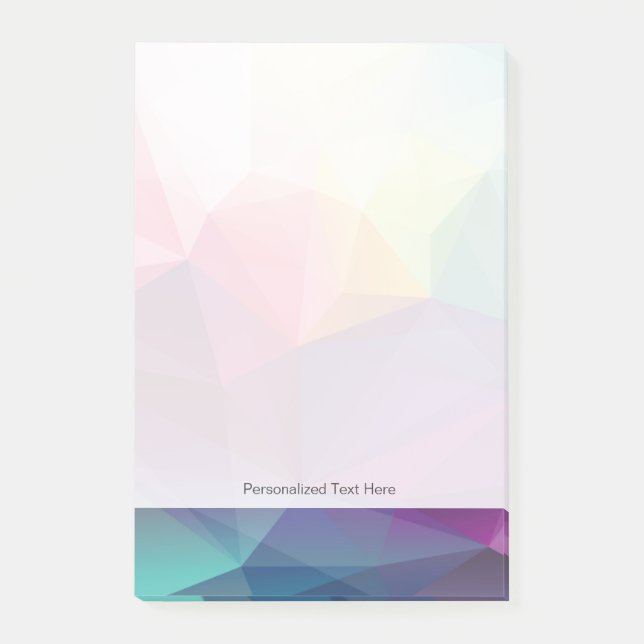 Modernes Design Post-it Klebezettel (Vorderseite)