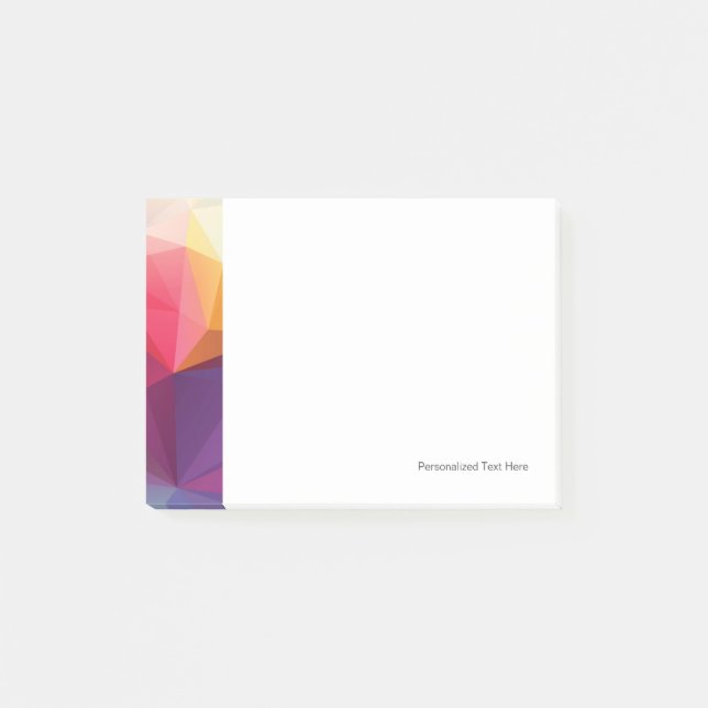 Modernes Design Post-it Klebezettel (Vorderseite)
