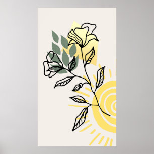 Modernes Design Poster