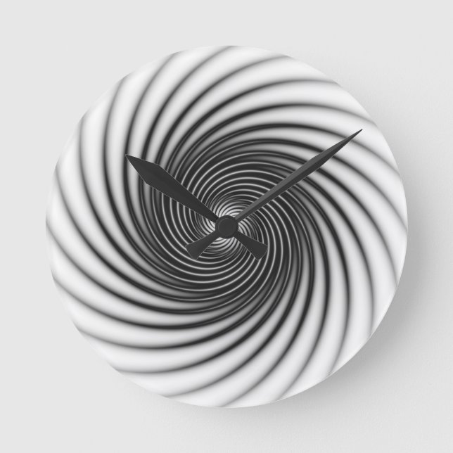 Modernes Design Runde Wanduhr (Vorderseite)