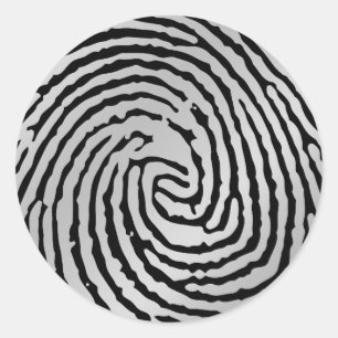 Modernes Design Runder Aufkleber