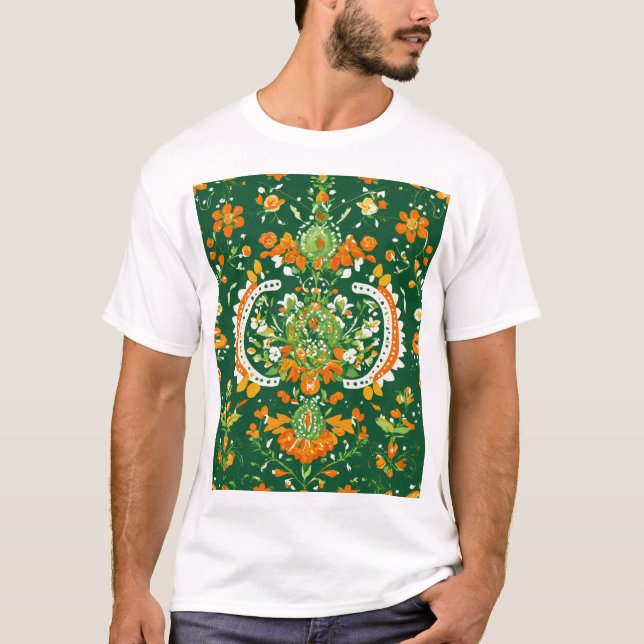 modernes Design T-Shirt (Vorderseite)