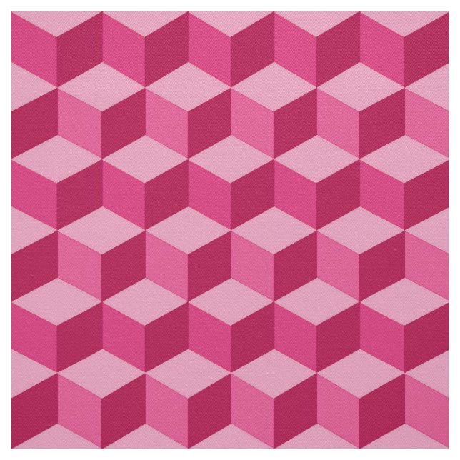 Modernes Diamant-Gitter, pinkfarben und hellrosa Stoff (Muster)