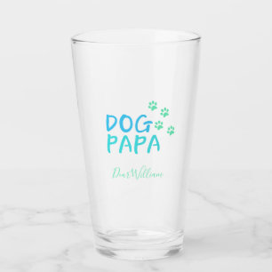 Modernes Dog Papa Glass Glas