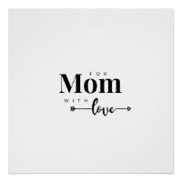 Modernes Drehbuch für die Mama mit Liebe-Glossy-Po