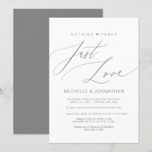 Modernes Drehbuch, Grau, Hochzeitlicher Empfang