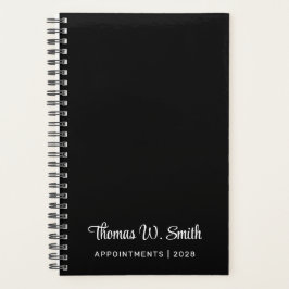 Modernes Drehbuch Mit Monogramm Beruflich Planer