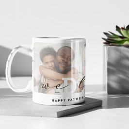 Modernes Drehbuch "We Liebe You - Daddy" FotoColla Kaffeetasse