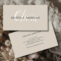 Modernes Drehbuchlogo - minimaler beruflicher Name