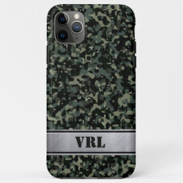 Modernes dunkelgrünes Camouflage iPhone 11 Pro Max Case-Mate iPhone Hülle