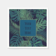 modernes, dunkles Palmenblatt, Dschungel von Feige