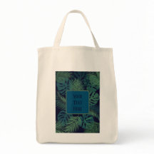 modernes, dunkles Palmenblatt