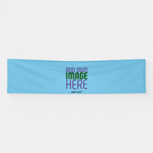 MODERNES EDITABLE SWAG SKY BLAUE BILD TEMPLATE BANNER