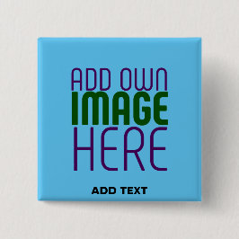 MODERNES EDITABLE SWAG SKY BLAUE BILD TEMPLATE BUTTON
