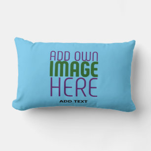 MODERNES EDITABLE SWAG SKY BLAUE BILD TEMPLATE KISSEN FÜR DRAUßEN