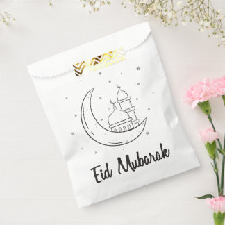 Modernes Eid Mubarak Niedlicher Eid Goodie Bag Geschenktütchen
