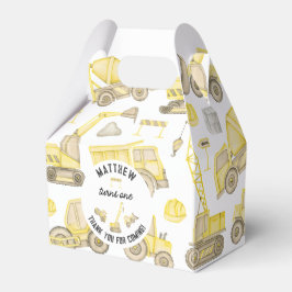 Modernes einfaches Bauen 1. Geburtstag Vielen Dank Geschenkschachtel