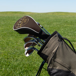 Modernes einfaches benutzerdefiniertes Firmenlogo  Golf Headcover