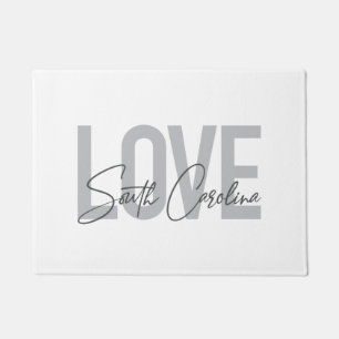 Modernes, einfaches, cooles Design Liebe South Car Fußmatte