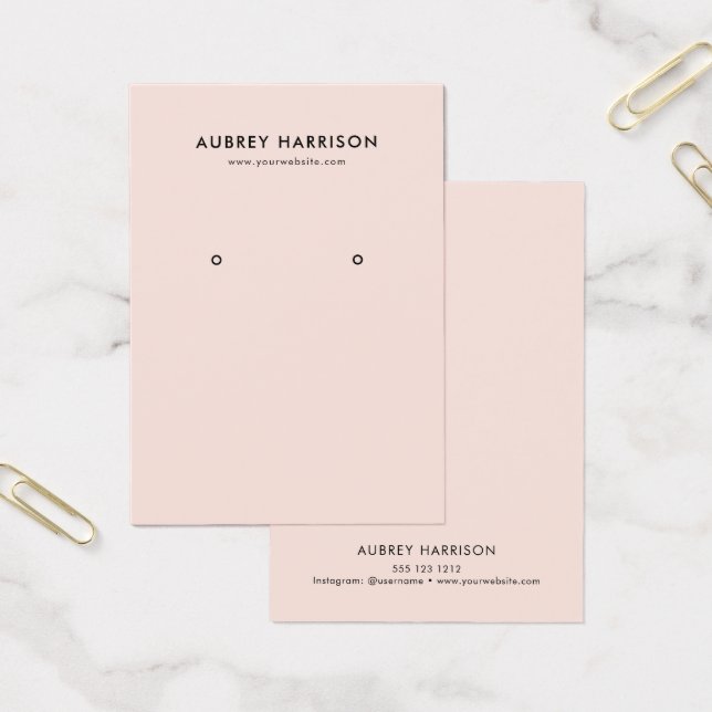 Modernes, einfaches Earring Display (Büro)