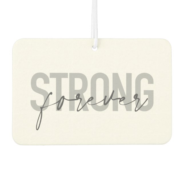Modernes, einfaches, elegantes Design Strong Forev Autolufterfrischer (Vorderseite)