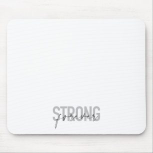 Modernes, einfaches, elegantes Design Strong Forev Mousepad