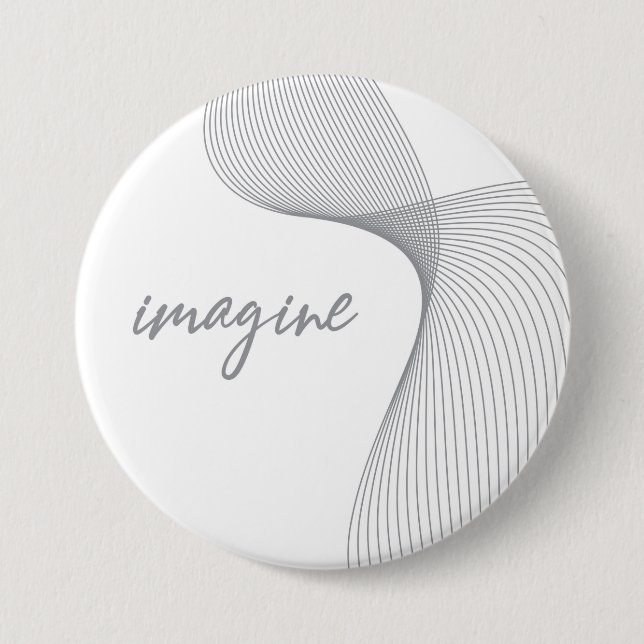 Modernes, einfaches, elegantes Grafikdesign von Im Button (Vorderseite)