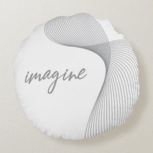 Modernes, einfaches, elegantes Grafikdesign von Im Rundes Kissen