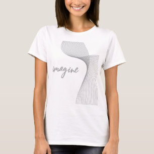 Modernes, einfaches, elegantes Grafikdesign von Im T-Shirt