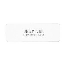 Modernes Einfaches Elegantes Weiß Beruflich Schlic