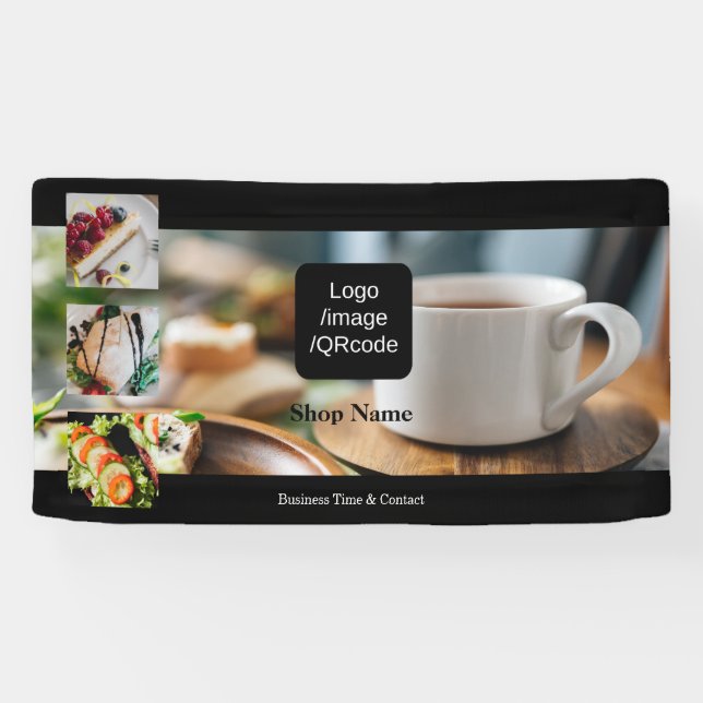 Modernes einfaches Foto Banner (Horizontal)