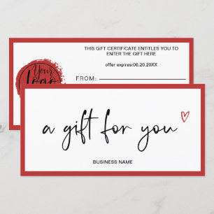 Modernes, einfaches Logo für das rote Herz