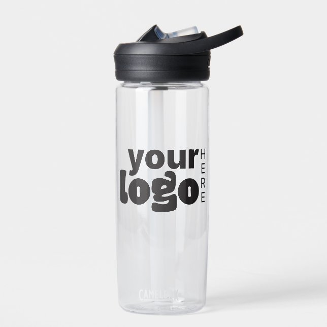 Modernes, einfaches Logo hier Trinkflasche (Links)